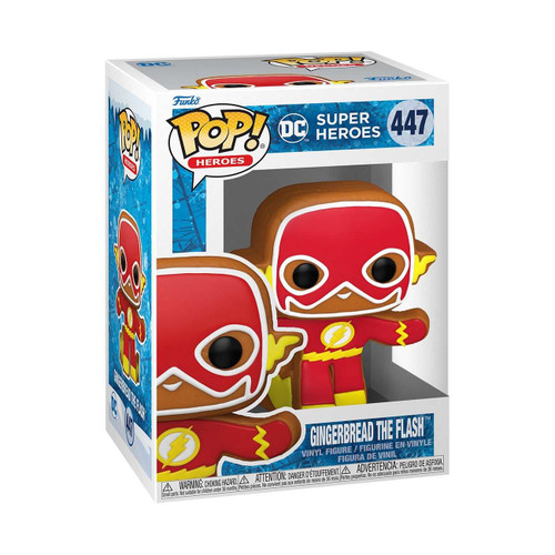 Funko Pop! Heroes: DC Holiday - Gingerbread The Flash   Funko Pop! Heroes: DC Holiday - Gingerbread The Flash