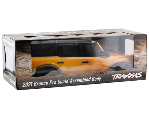 Traxxas 9211X Body, Ford Bronco (2021), Complete Orange (Painted): TRX-4 Traxxas 9211X Body, Ford Bronco (2021), Complete Orange (Painted): TRX-4