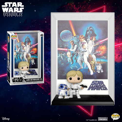 Pop! Star Wars: Episode IV - A New Hope Pop! Movie Poster Figure with Case