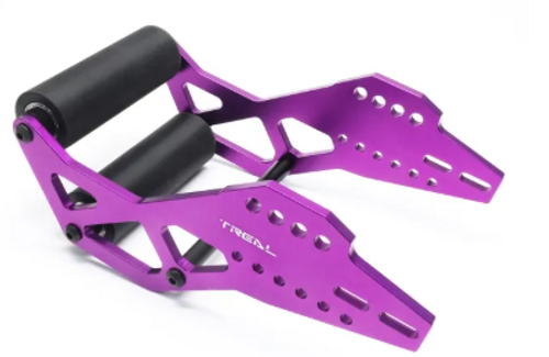 Treal Aluminum 7075 Wheelie Bar Adjustable for Losi LMT  purple x003ksbkqx