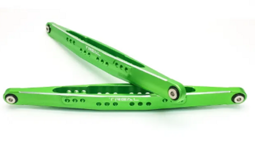 TREAL Aluminum 7075 Rear Lower Links Trailing Arms for 1/10 Losi Hammer Rey U4 X003AU3ZH3 GREEN