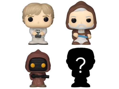 Funko Pop! Bitty POP: Star Wars - Princess Leia, R2-D2, C-3PO and a Mystery Bitty  Pop! 4-Pack 
