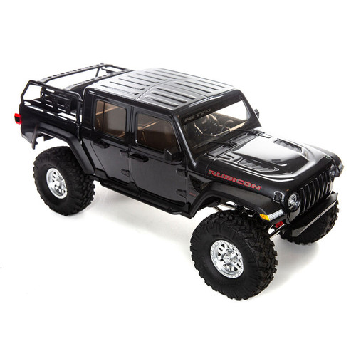 AXI03006BT1 1/10 SCX10 III Jeep JT Gladiator with Portals RTR, Gray