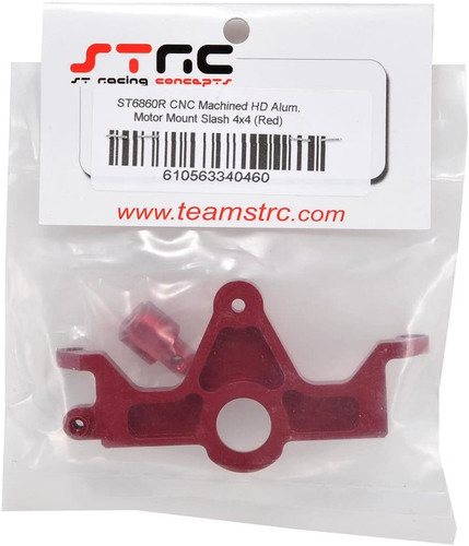 Strst6860r ST Racing Concepts HD Aluminum Motor Mount (Red) (Slash 4x4) 