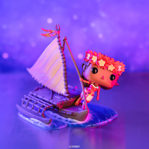 Funko POP! Rides: Disney 100th Anniversary Moana on Boat 6.5-in Vinyl Figure
