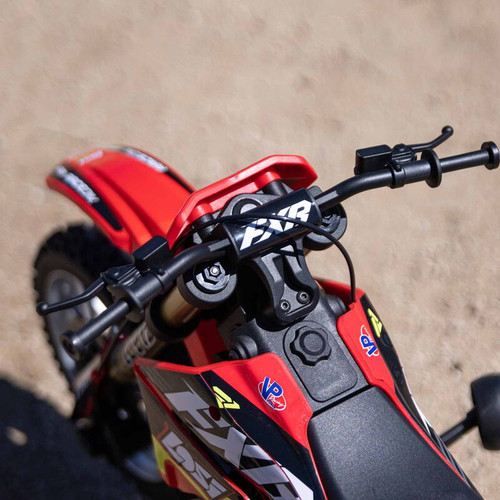 LOS06000T1 1/4 Promoto-MX Motorcycle RTR, FXR RED