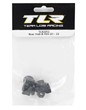 LOSI Rear Hub & Hex 22 TLR2052