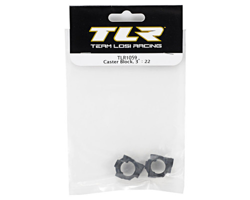  Team Losi Racing 3° Caster Block Set (TLR 22) TLR1059