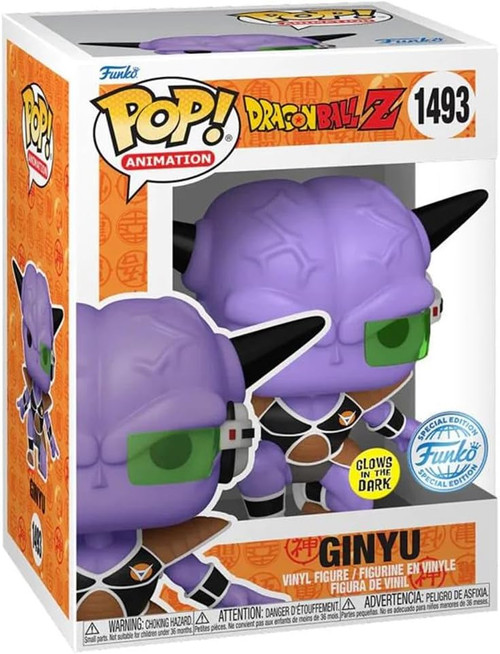 Pop!  Dragon Ball Z Ginyu Funko Pop! Vinyl Figure #1493 