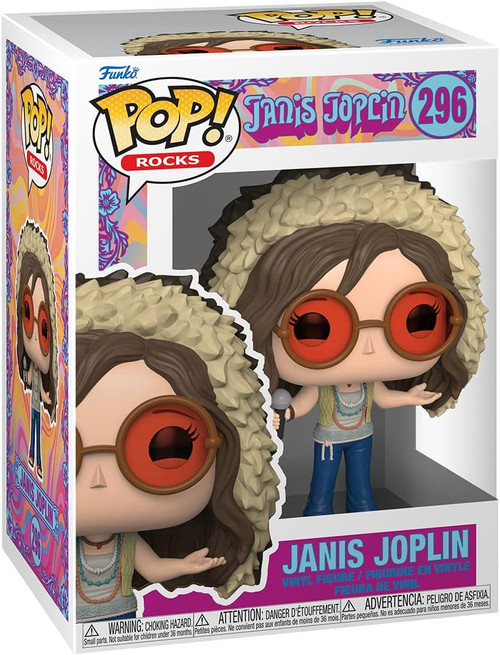 Pop!  Janis Joplin Funko Pop! Vinyl Figure #296 