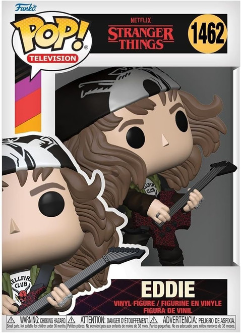 Pop! Television Stranger Things 3.75 Inch Action Figure - Eddie #1462