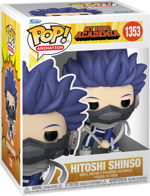 Pop!  My Hero Academia Hitoshi Shinso Funko Pop! Vinyl Figure #1353 