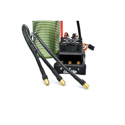 1/6 Mamba Monster X 8S Waterproof ESC/2028-800Kv Sensored Brushless Motor Combo: 6.5mm Bullet (ALT CSE 010-0165-01)