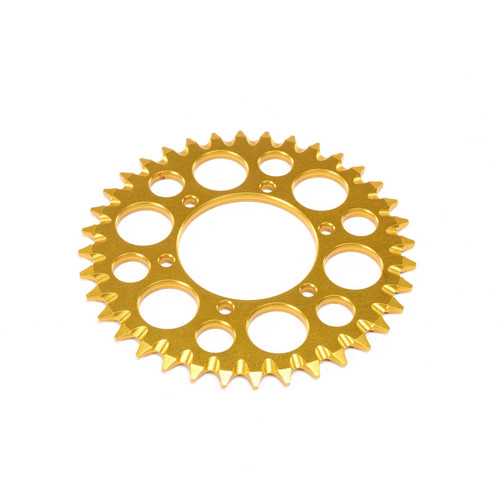 Hub Chain Sprocket, Gold: Promoto-MX Item No. Losi - LOS362007 