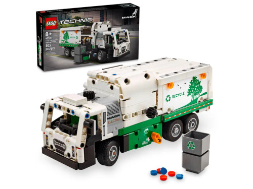 LEGO Technic Mack LR Electric Garbage Truck Toy 42167