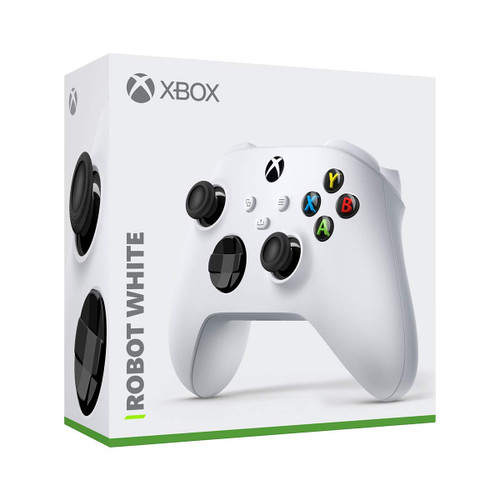 Microsoft - Xbox Wireless Controller for Xbox Series X, Xbox Series S, Xbox One, Windows Devices - Robot White