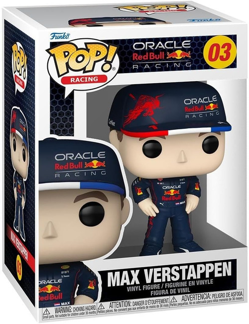 Pop!  Formula 1 Max Verstappen Funko Pop! Vinyl Figure #03 