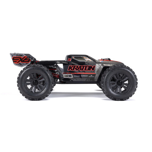 1/8 KRATON 6S EXB 4X4 RTR Brushless Speed Truck, BLACK ARA8708V6T1