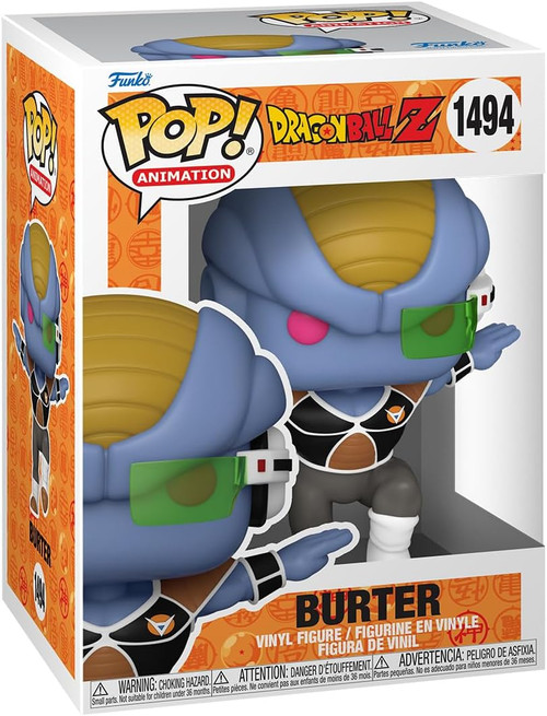 Pop! Animation: Dragon Ball Z Burter 4.75-in Vinyl Figure