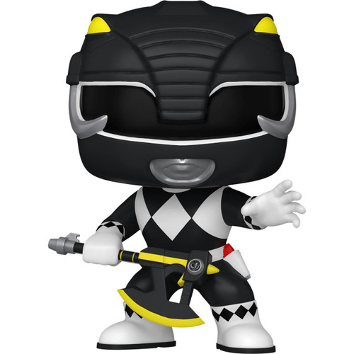 Pop! Mighty Morphin Power Rangers 30th Anniversary Black Ranger Funko Pop! Vinyl Figure #1371