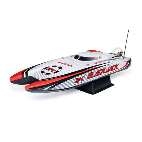 Blackjack 24" V2 Catamaran Brushless: RTR, Vegas Offshore  PRB08049T2