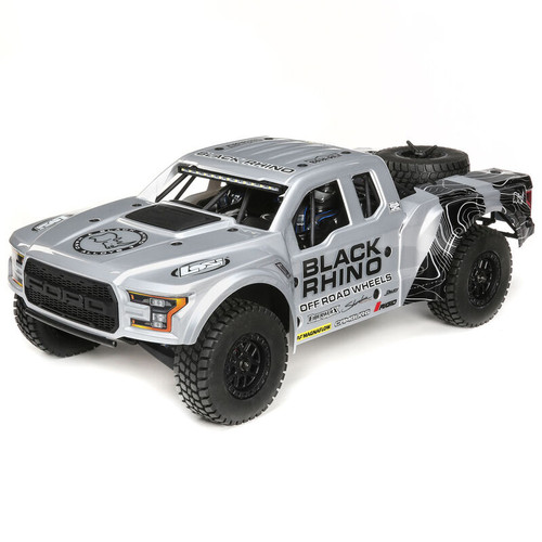 1/10 Ford Raptor Baja Rey 4WD Desert Truck Brushless RTR *GREY (ALT LOS03020T2)