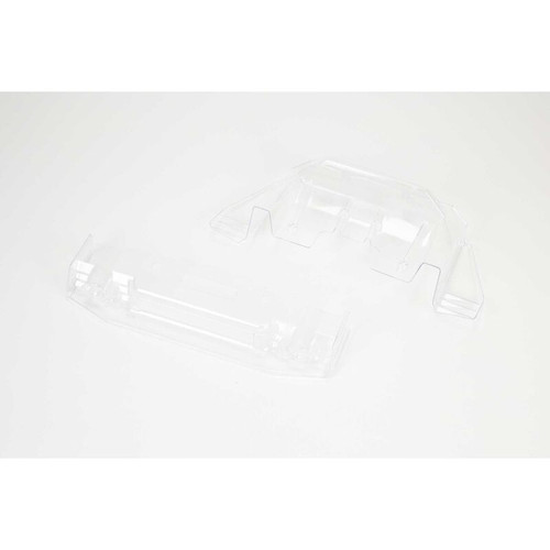 ARA410012 Clear Splitter And Diffuser, Trimmed: FELONY 6S BLX