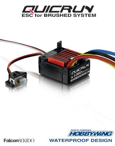 HWI30120201 Hobbywing Quicrun 1060 Brushed ESC (1/10)