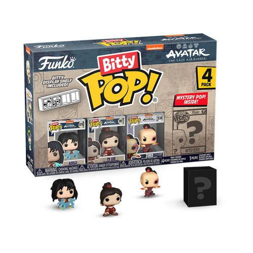 Pop! Bitty Pop! Avatar The Last Airbender 4-Pack Series 2