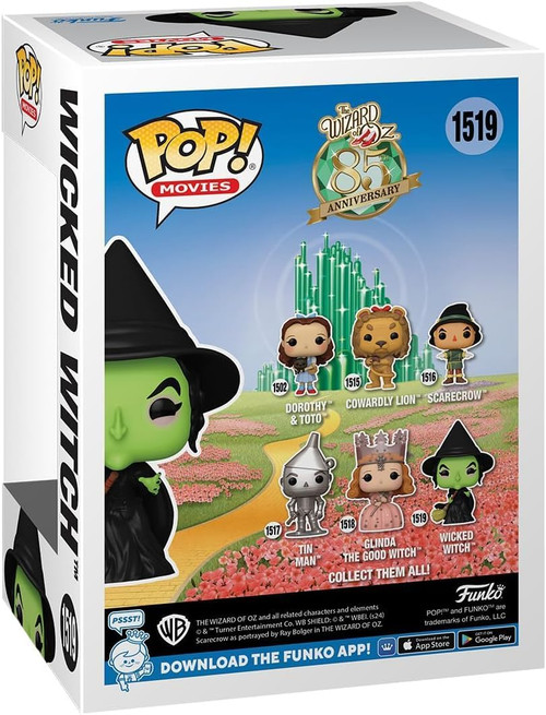Pop! Funko The Wizard of Oz 85th Anniversary - Wicked Witch #1519