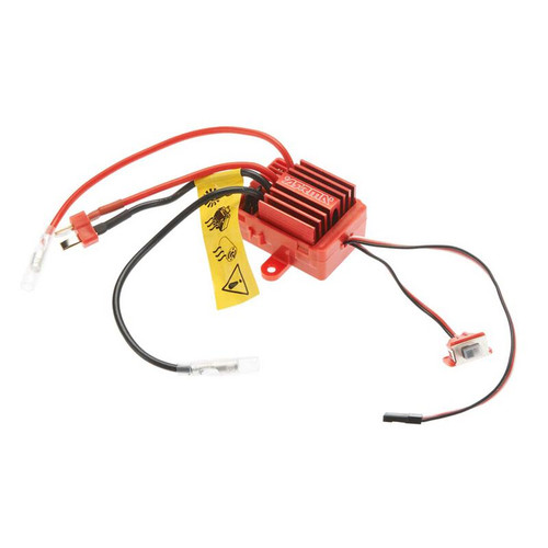 AR390068 Mega 12T Brushed ESC (Red) (ALT ARAM1005)
