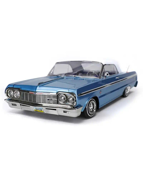 激レア'64 Impala ローライダーラジコンカー！！ RC 1/10 Low Rider 1964 CHEVY IMPALA Hopping - RTR - BLUE