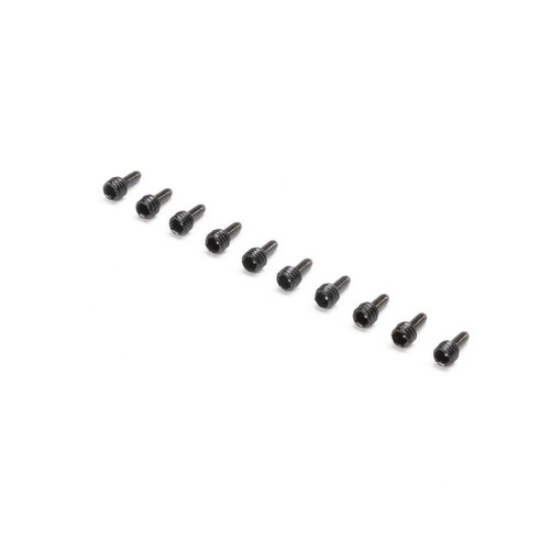 LOS212040 Center Driveshaft Screw Pin (10): Mini LMT 