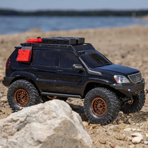 Axial 1/24 SCX24 Lexus GX 470 4X4 Rock Crawler RTR, Black  AXI-1532T3