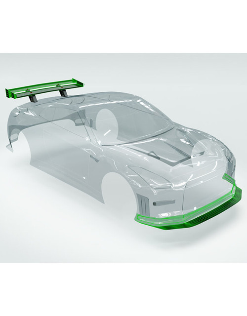  Bittydesign Arrma 1/8 Vendetta/Infraction GTR Body (Clear) (336mm Wheelbase)   BDYGT8-GTR