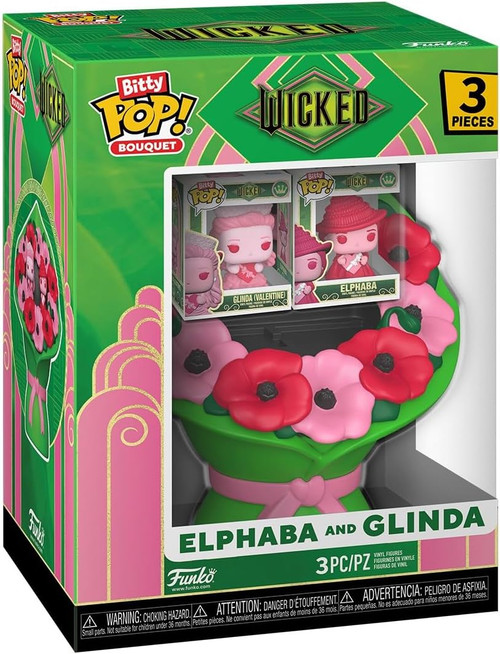 Pop! Bouquet Funko Wicked Elpaba and Glinda