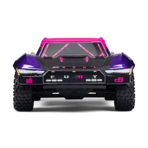 ARA3521T3 1/10 FURY 223S BLX Brushless 2WD Short Course Truck RTR with DSC, Purple