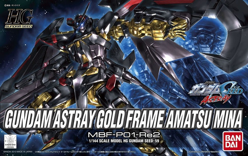 HG MBF-P01-Re2 Gundam Astray Gold Frame Amatsu Mina