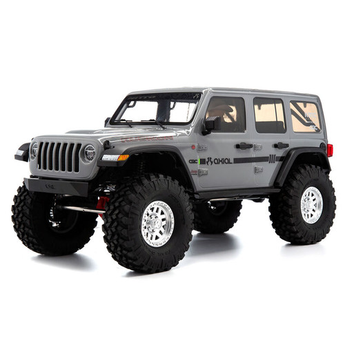 1/10 SCX10 III Jeep JLU Wrangler with Portals RTR *GREY (ALT AXI03003T1)
