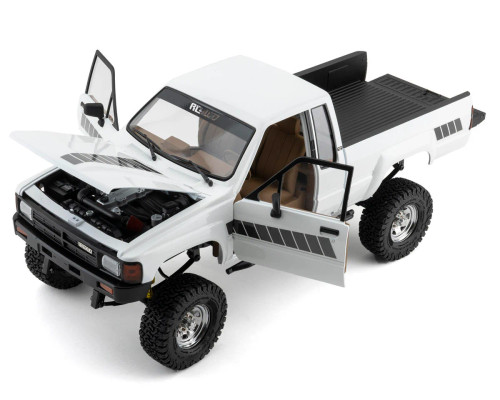 RC4Z-RTR0064 RC4WD Trail Finder 2 "LWB" 1/10 RTR 4WD Scale Trail Truck w/1987 Toyota XtraCab Body & 2.4GHz Radio (White) #Z-RTR0064