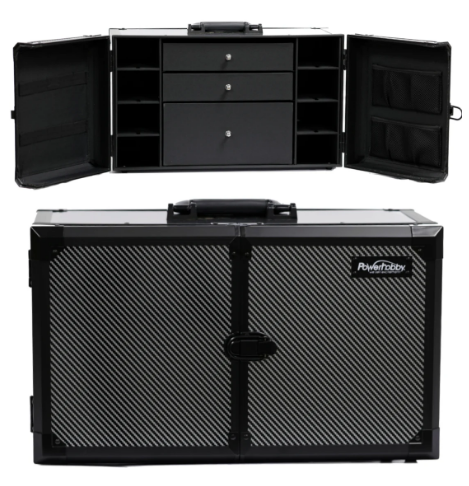 PowerHobby Kyosho Mini-Z 1/28 Car Pit Box Aluminum Case PitBox Accessories PHBG100