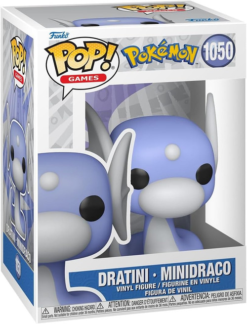 Pop! Funko Games Pokemon Dratini Vinyl Figure
