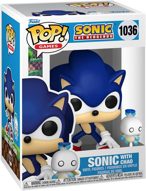 Pop! & Buddy Funko  Sonic The Hedgehog with Chao Vinyl Figure