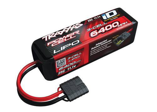 Traxxas 6400 mAh 11.1 Volt 3-Cell LiPo Battery 2857X