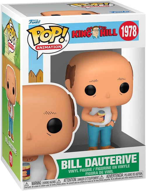 Pop! Funko King of the Hill Bill Dauterive #1978