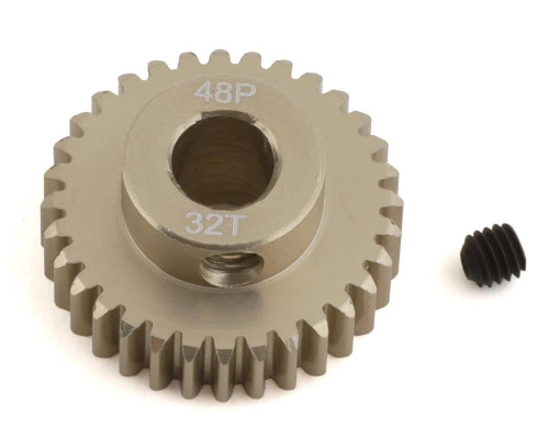  ProTek RC 48P Lightweight Hard Anodized Aluminum Pinion Gear (5.0mm Bore) (32T)  PTK-8652