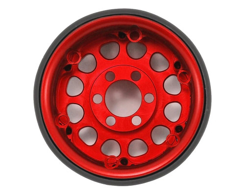 Vanquish Products Method 105 1.9" Beadlock Crawler Wheels (Red/Black) (2)  VPS07918