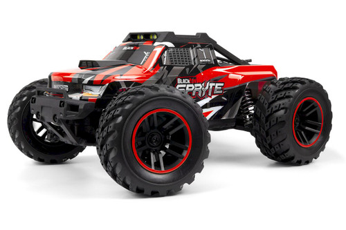 BlackZon - Spryte MT 1/20 4WD Electric Monster Truck - Red 540302
