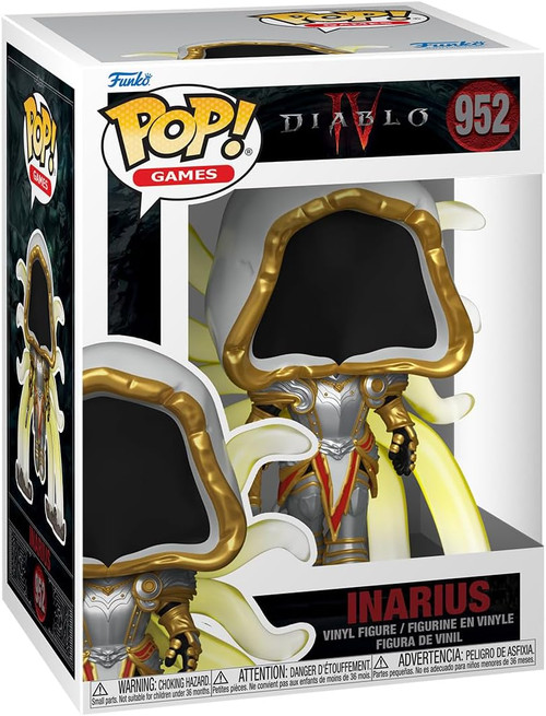 Pop! Funko - POP! GAMES: Diablo 4 - Inarius - Collectibles - Multicolor
