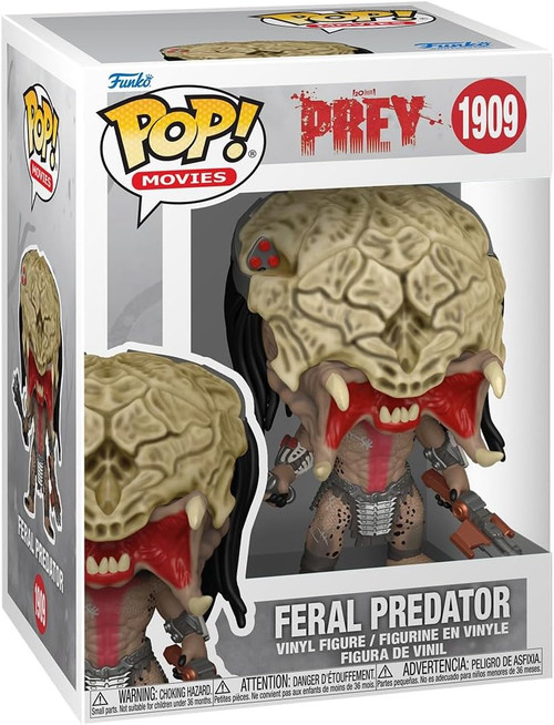 Pop! Funko - POP! Movies: Prey - Feral Predator - Collectibles - Multicolor